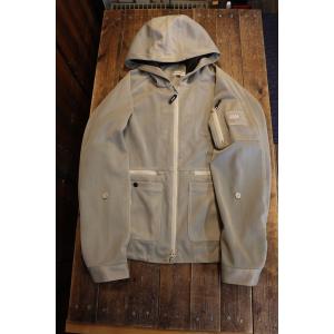 KADOYA(カドヤ)【RAFALE PARKA ラファールパーカ】メッシュジャケット  プロテクター収納袋装備/胸部プロテクター装着可能　カラー：ベージュ｜ヒストリーYahooストア