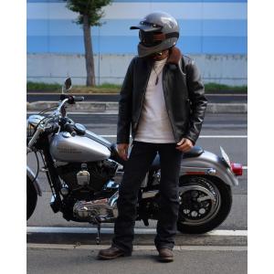 カドヤ カドヤ(KADOYA)【 HF/AS-1VS】 レザージャケット シングル