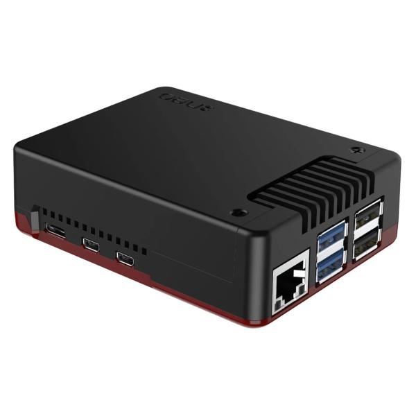 Geekworm Argon NEO BRED Raspberry Pi 5 ケース(Pi 5は付属...