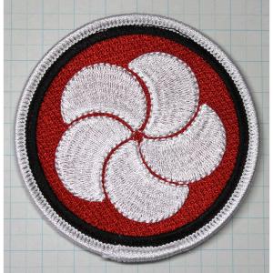 航空自衛隊グッズ 三沢基地 第3飛行隊 F−2兜武者（カラー）ワッペン