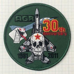 航空自衛隊グッズ 小松基地306飛行隊 F−15 イヌワシ角付きワッペン