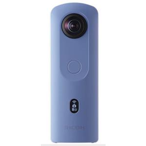 【送料無料】リコー RICOH 360℃楽しめる 全天球カメラ THETA SC2 ブルー｜hit-market