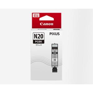 【ゆうパケットで送料無料】canon キヤノン 純正品 インクタンク XKI-N20PGBK ブラッ...