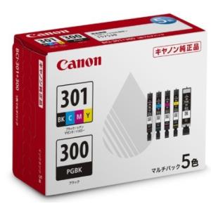 【純正品】Canon キヤノン インクタンク BCI-301(BK/C/M/Y)+BCI-300 5...