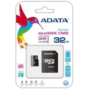 【ポスト投函で送料無料】ADATA マイクロSDカード32GBクラス10 Class10 AUSDH32GUICL10-RA1