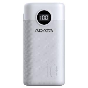 【送料無料】ADATA  AP10000QCD-DGT-CWH 重さ175g軽量コンパクト モバイルバッテリー 10000mAh