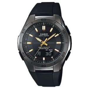 【送料無料】CASIO・カシオ wave ceptor 世界6局電波ソーラー時計 WVA-M640B...