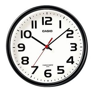 カシオ 電波時計 壁掛け時計 コンパクト アナログ 掛け時計 おしゃれな
