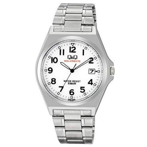 【ゆうパケットで送料無料】シチズン時計 Q＆Q ソーラー 男性用ステンレスバンド H060-204