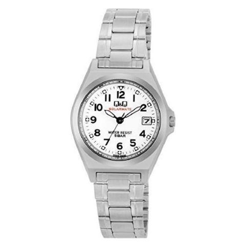【ゆうパケットで送料無料】シチズン時計 Q＆Q ソーラー 女性用ステンレスバンド H061-204
