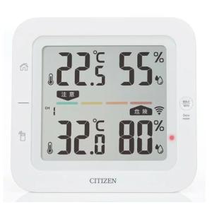 【送料無料】シチズン CITIZEN コードレス温湿度計 マルチチャンネル対応 MU-THM527 本体 別売