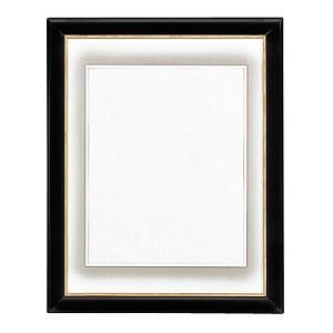 割れない 無反射 V寸六入山肖像額 八〇 金線入り 万丈 肖像 遺影 額縁