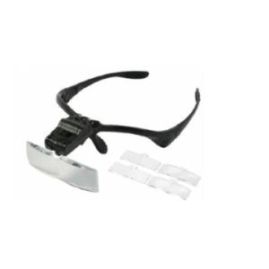 【ゆうパケットで送料無料】MIZAR ミザール HD-002 LED付ヘッドルーペ 拡大鏡