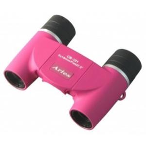 【ゆうパケットで送料無料】MIZAR ミザール ダハタイプ 6倍双眼鏡 CB-101 ピンク