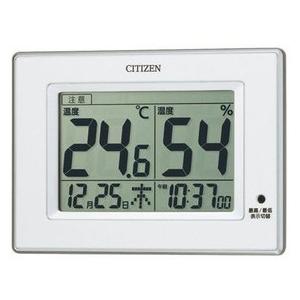 【ゆうパケットで送料無料】CITIZEN 温度・湿度計 ライフナビD200A 8RD200-A03 ...