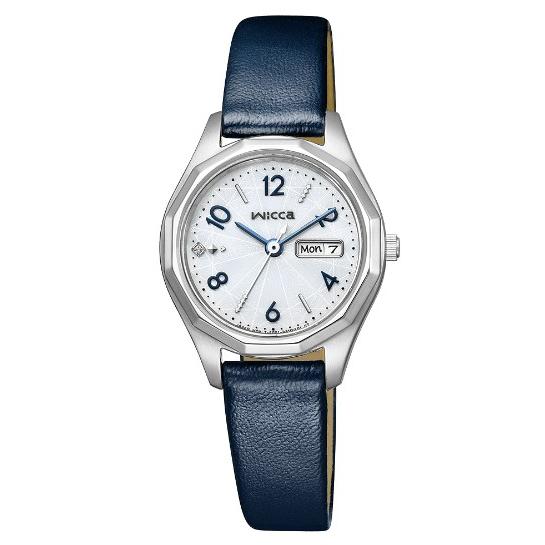 【送料無料】シチズン ウィッカ ソーラーテック時計 デイ&amp;デイト付きのソーラーテック搭載モデル KH...