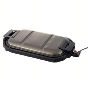 【送料無料】アズマ ワイドホットプレート EHP4731 EHP-4731 1枚タイプ 大型 蓋つき 焼肉 ホットケーキ 鉄板焼きなど 自動温度調節付き