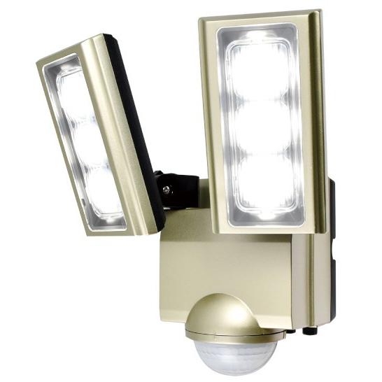 【送料無料】ELPA LED防雨センサーライト AC電源式 ESL-ST1202AC 自動で感知 防...
