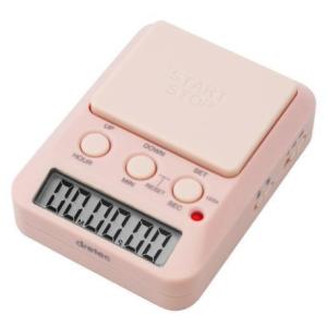 【ゆうパケットプラスで送料無料】ドリテック ラーニングタイマー T-587PK ピンク タイマー 計量器 キッチンタイマー 勉強タイマー [000470]