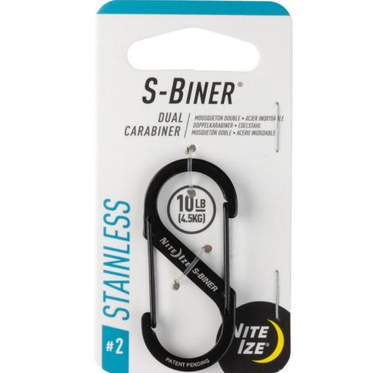 【ゆうパケットで送料無料】ナイトアイズ S-BINER STAINLESS エスビナーステンレス カ...