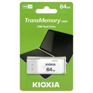 【ゆうパケットで送料無料】キオクシア 旧東芝・ USBメモリー64GB TransMemory LU202W064GG4の商品画像
