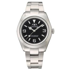 【送料無料】TECHNOS SWISS テクノス男性用 オールステンレス 10気圧防水腕時計 TSM920SB