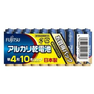FUJITSU アルカリ乾電池単四形10個パック LR03D(10S) 日本製｜hit-market