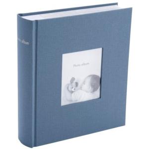 【送料無料】マークス フォトフレームアルバム　グレイッシュブルー CG-AL11-BGY ポストカード200枚収納OK