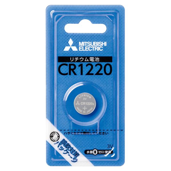 【ゆうパケットで送料無料】 三菱 リチウムコイン電池 CR1220D/1BP