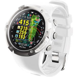 【送料無料】Shot Navi W1 Evolve エヴォルブ ホワイト×ホワイト　腕時計型GOLF GPSナビ｜hit-market