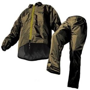 3Lサイズ【送料無料】Makku レインコート 雨合羽 アジャストマック AS-5100 オリーブ ELサイズ [000304]