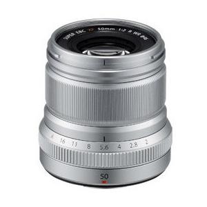 【送料無料】FUJIFILM XFレンズ フジノンレンズ XF50mmF2 R WR シルバー