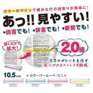 【ゆうパケットで送料無料】 2倍ルーペ カラー...の詳細画像5