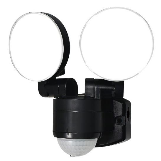 【送料無料】ELPA LED防雨センサーライト AC電源式 ESL-SS412AC 小型で明るい 自...