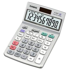 【ゆうパケットで送料無料】CASIO カシオ 実務電卓 ジャストタイプ JF-100GT