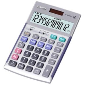 【ゆうパケットで送料無料】CASIO カシオ 実務電卓 JS-20WKA-SR-N