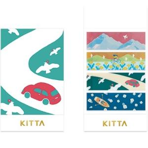 【ゆうパケットで送料無料】キングジム KITTA Clear KITT010 フウケイ マスキングテープ｜hit-market
