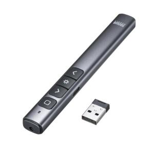 【ゆうパケットプラスで送料無料】サンワサプライ LP-RF117GM グリーンレーザーポインター（パ...