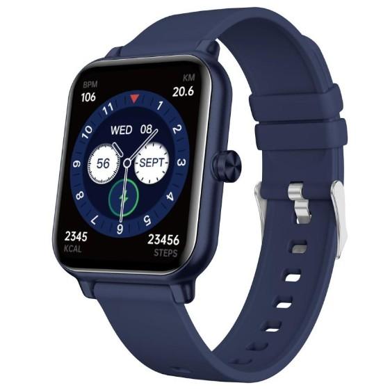 【ポスト投函で送料無料】スマートR スマートウォッチ R3 ネイビー R-3 ネイビー 501063