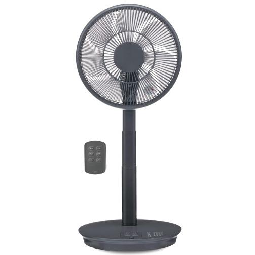 【送料無料】YUASA ユアサ コンパクトに収納できるDCモーターリビング扇風機 YT-D3493G...