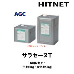 サラセーヌT　15kg/セット　特注色可能　一般型保護仕上材｜ヒットネット