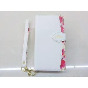 TIN★☆在庫あり(3)iPhone12mini手帳型ケース　花柄　iP20_54-ＦＬＥ04　Wh...