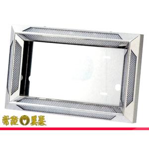 ツインＤＸナンバー枠（大型用）ユニット無し　501157