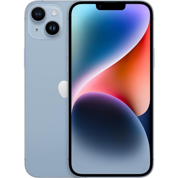 【整備済み品】Apple iPhone 14 Plus 256GB ブルー SIMフリー 5G対応