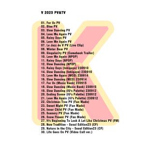 K-POP DVD バンタン V 2023 P...の詳細画像1