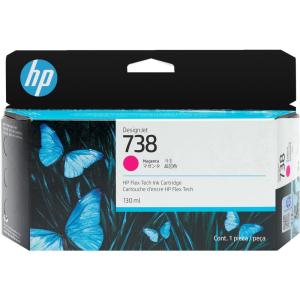 HP738インクカートリッジ マゼンタ 130ml 498N6A｜hitline