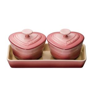 Le Creuset（ル・クルーゼ） ラムカン・ダムール フタ付 ハート型
