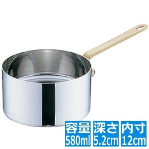 カンダ (KANKUMA) ハイグレード アルミ片手鍋 目盛付 30cm(12L