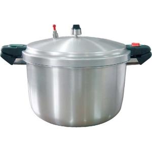 北陸アルミニウム ホクア 業務用アルミ圧力鍋 18L ※ ガス火専用