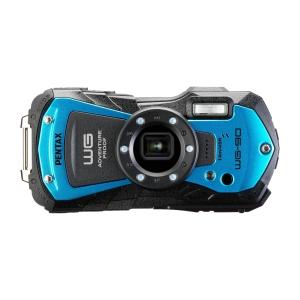 リコー 防水デジタルカメラ PENTAX WG-90 BLUE S0002143 WG-90 BL｜hitline